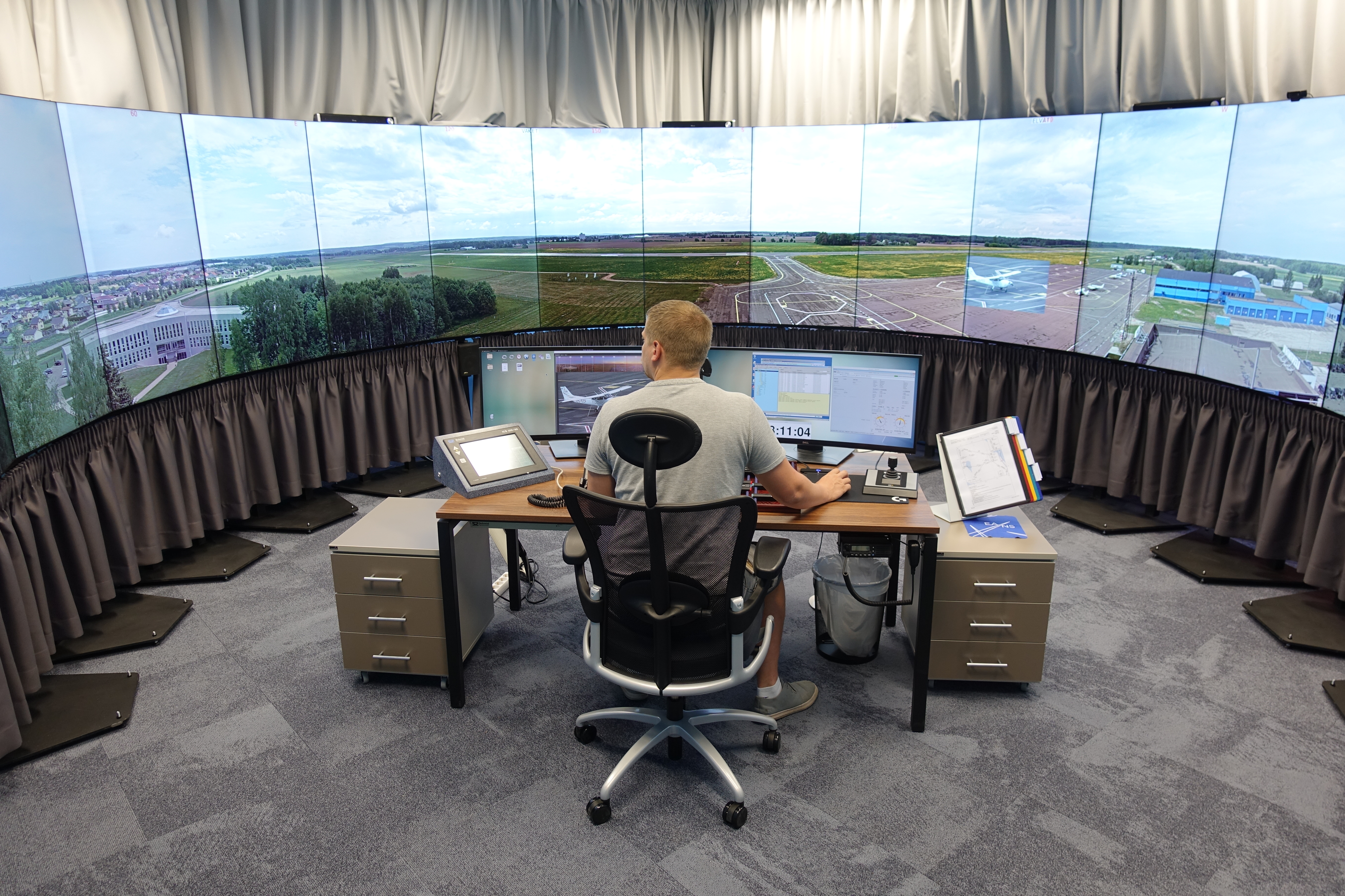 Estonian Aviation Scientists Develop Remote Tower Center To