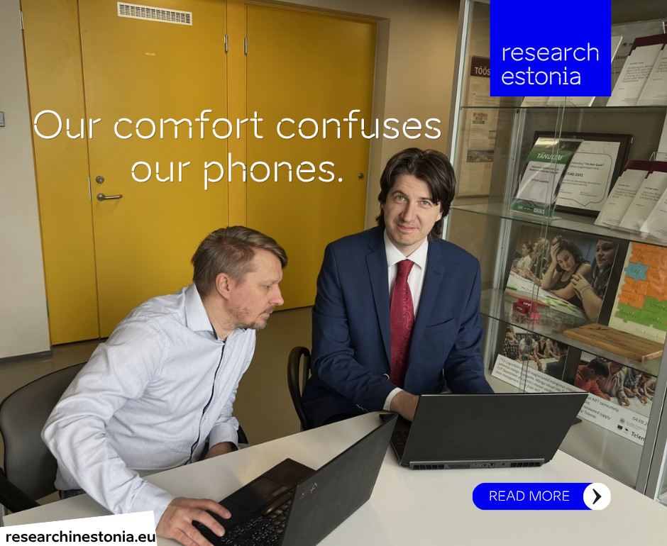 Our comfort conduses our phones