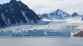 Monacobreen Glacier, Svalbard. Source: Wikipedia