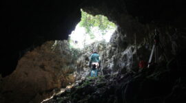 Excavation site Grotta La Sassa. Photo credit: Angelica Ferracci